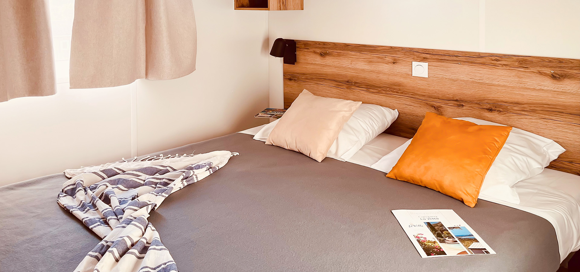 Camping la vetta MH SUP CH3 chambre principale